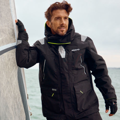 Jacke zum Offshore-Segeln - BR2  - Musto - für Männer / wasserdicht / Langarm