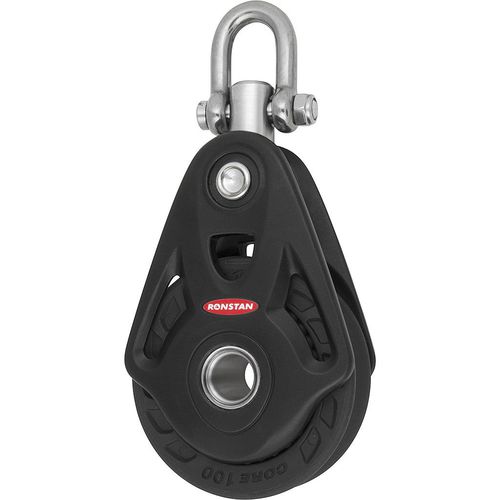 Einzelblock - RF104100 - Ronstan - liegend / mit Schäkel / mit Kugellager