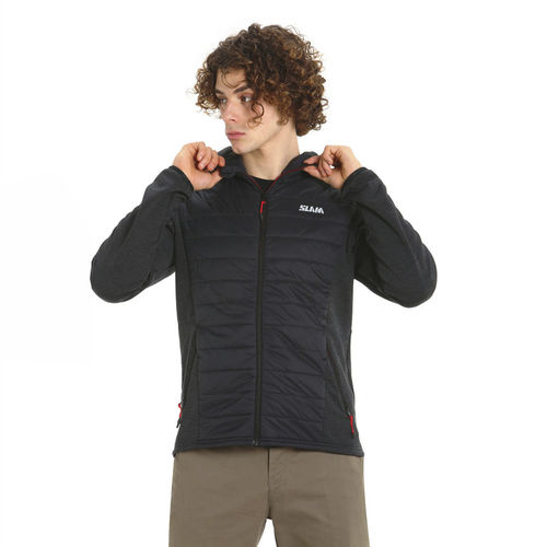 Navigationsjacke - ACT HYBRID - Slam - für Männer / Fleece / Kapuzen