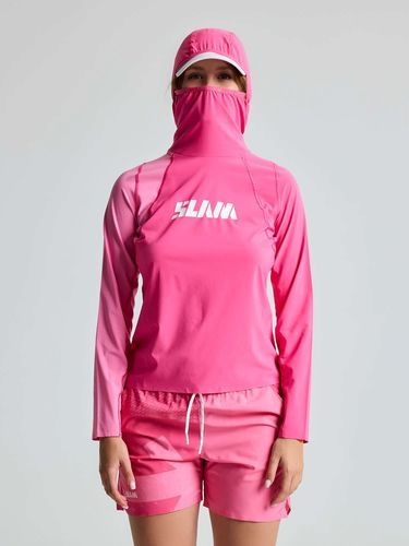 Lycra-Shirt / mit Kopfhaube - OD WS TECH - Slam - Langarm / Kapuzen / für Frauen