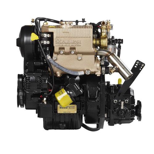 Innenbordmotor - LDW502 MG - Lombardini Marine - Diesel / für professionellen Gebrauch / Direkteinspritzung