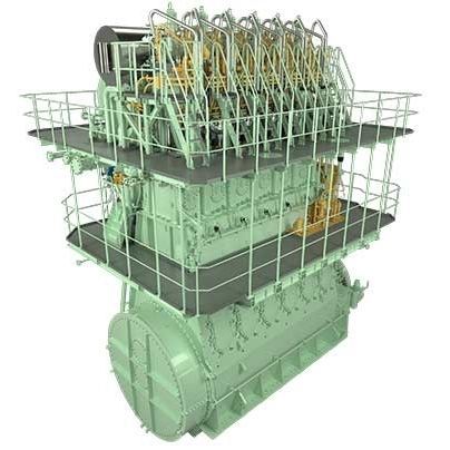 Innenbordmotor - ME-LGIM - MAN Energy Solutions - Marine - Antrieb / Dual-Fuel / für Schiffe