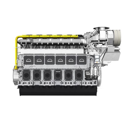 Innenbordmotor - L+V49/60DF - MAN Energy Solutions - Marine - Antrieb / Diesel / Gas