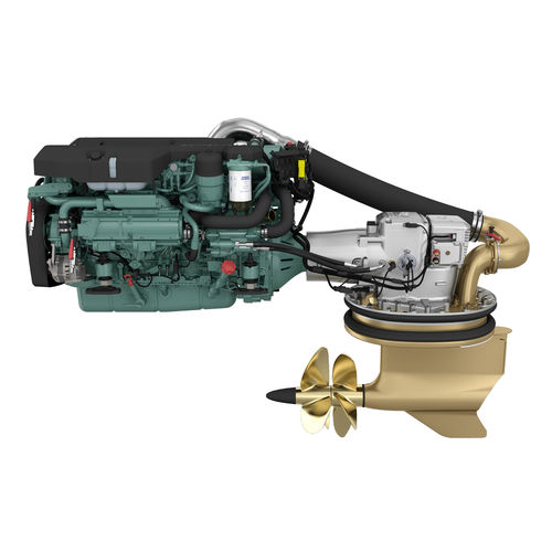 IPS-Drive-Motor - D8-IPS700 - Volvo Penta - Diesel / für Freizeitschifffahrt / Turbolader