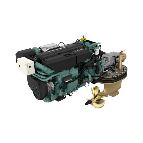 IPS-Drive-Motor - D11 series - Volvo Penta - Diesel / für Berufsschiffe / Turbolader