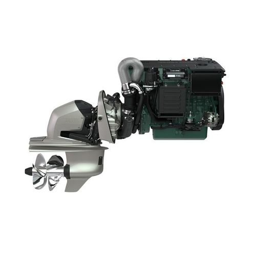 Sternantriebs-Motor - D4 DPI series - Volvo Penta - Diesel / für Freizeitschifffahrt / Turbolader