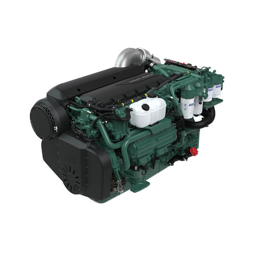 Innenbordmotor - D8 MG HE KC - Volvo Penta - zur Unterstützung / Diesel / für Freizeitschifffahrt