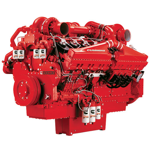 Innenbordmotor - QSK50 - Cummins Marine - Antrieb / zur Unterstützung / Diesel