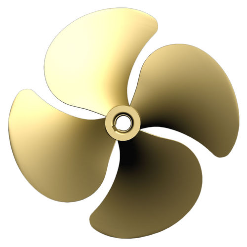 Schiffspropeller - Highly-skewed - Teignbridge - für Yacht / Skew / Shaft-Drive