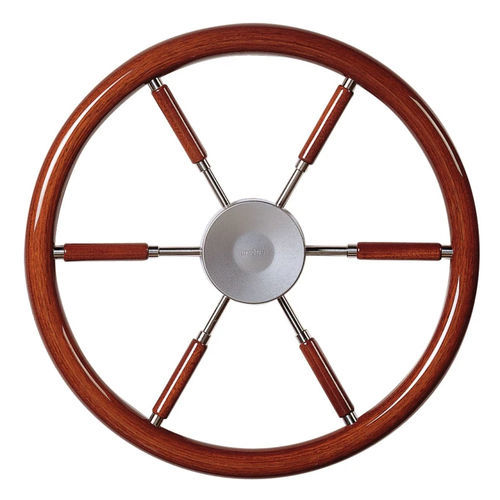Motorboot-Lenkrad / Mahagoni - KWL series - VETUS - traditionell / 6-Speichen