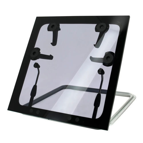 Deckluke für Boot - FGHF series - VETUS - quadratisch / bündig / Aluminium