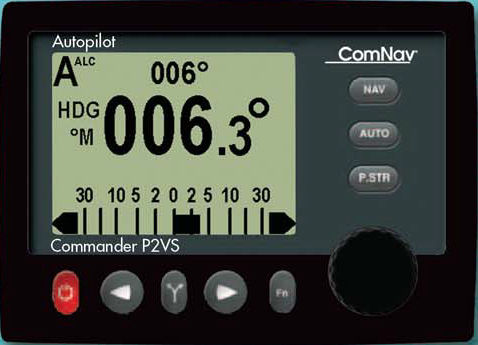 Autopilot für Stern-Drive-Motorboote - Commander P2VS - COMNAV - für Außenborder-Motorboote / Standard