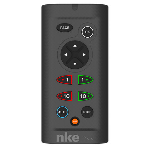 Fernbedienung für Autopilot - PAD  - nke Marine Electronics - Mann-über-Bord-Alarmsysteme / für Boot / mit Knöpfen