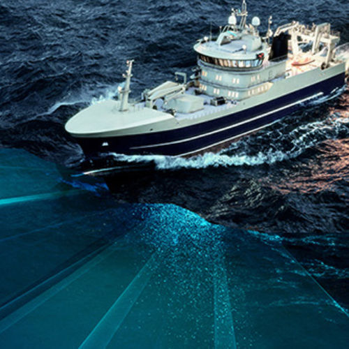 Sonar für Schiffe - SN90 - Simrad - Seitenabtastungen / elektronisch