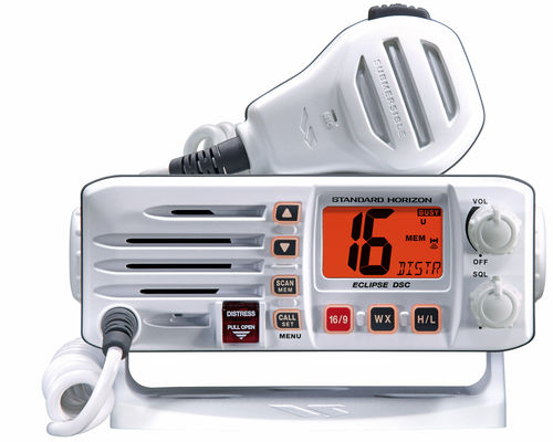 Funkgerät für Marineanwendungen - Eclipse DSC GX1000S - Standard horizon - festinstalliert / VHF / tauchfest