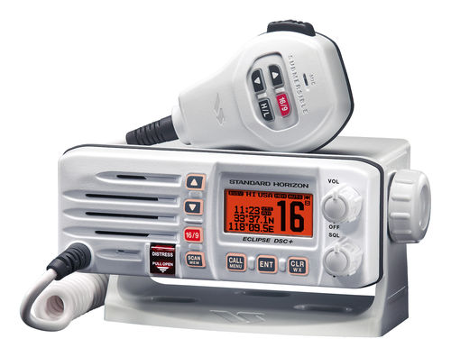 Funkgerät für Marineanwendungen - Eclipse DSC+ GX1100S - Standard horizon - festinstalliert / VHF / tauchfest