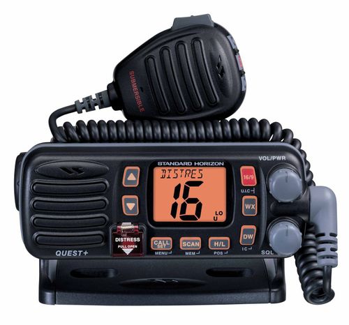 Funkgerät für Boot - QUEST+ GX1256S - Standard horizon - festinstalliert / VHF / wasserdicht