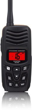 Funkgerät für Marineanwendungen - HX150 - Standard horizon - tragbar / VHF / tauchfest