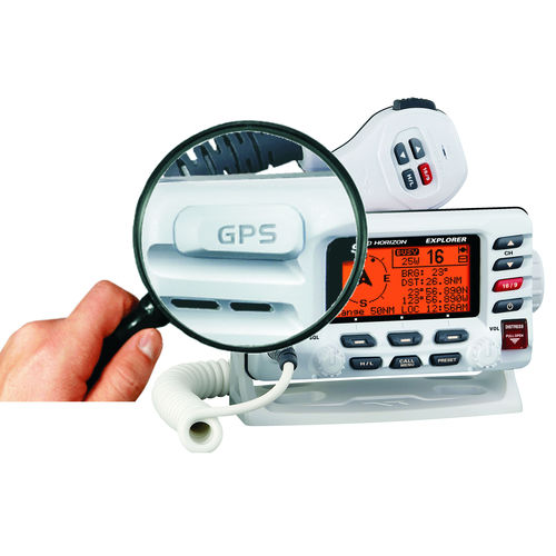 Funkgerät für Boot - EXPLORER GX1700 - Standard horizon - festinstalliert / VHF / wasserdicht