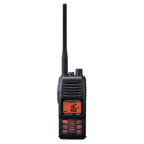 Funkgerät für Marineanwendungen - HX400  - Standard horizon - tragbar / VHF / tauchfest