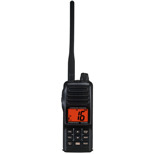 Funkgerät für Boot - HX 280S - Standard horizon - tragbar / VHF / tauchfest