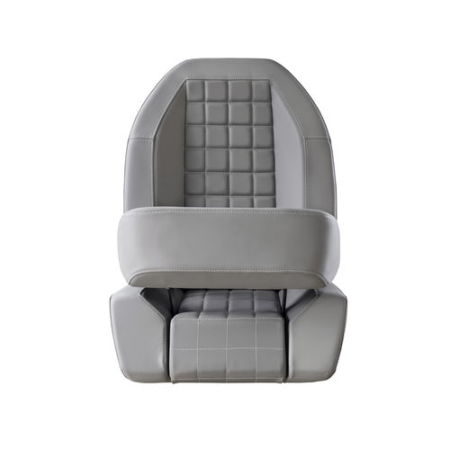 Steuermannsitz - P 455 Apache - Besenzoni SpA - für Boot / klappbar / Lendenwirbelstütze