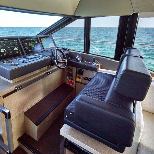 Steuermannsitz - P 232 DRAGONFLAY DOUBLE - Besenzoni SpA - Stehhilfe / für Boot / mit Armlehnen