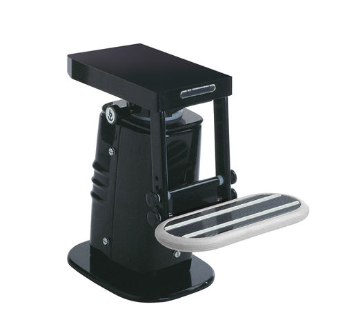 Untergestell für Steuermannstühle für Boot - S 216 - Besenzoni SpA - elektrisch / Aluminium