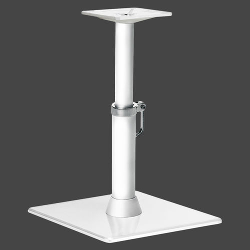 Einstellbarer Tischfuß - T 132 MG - Besenzoni SpA - pneumatisch / Aluminium