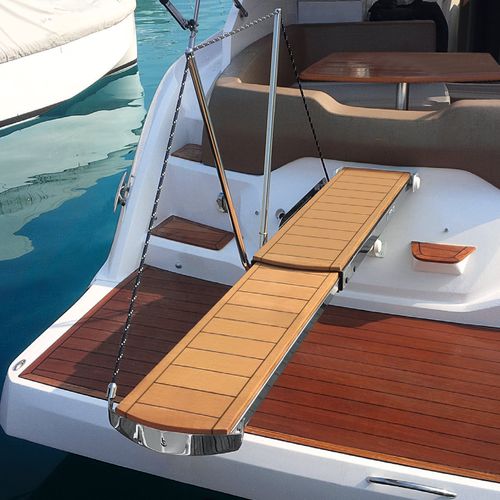 Gangway für Boot - PI 759 YOUNG  - Besenzoni SpA - für Yacht / Teleskop / Multifunktion