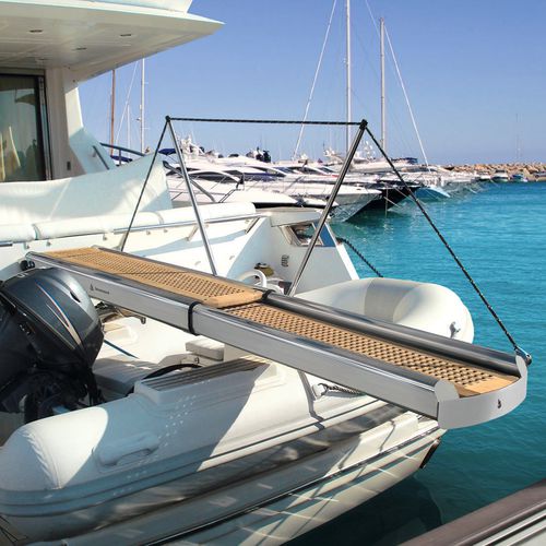 Gangway für Boot - PI 382 SPRINT - Besenzoni SpA - für Yacht / Teleskop / Multifunktion