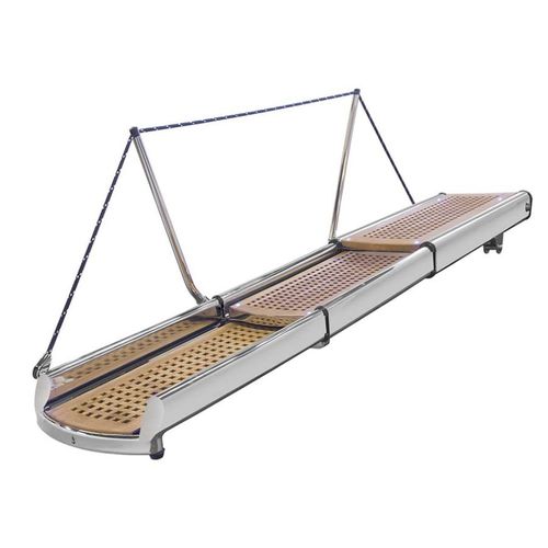 Gangway für Yacht - PI 358 PREMIUM - Besenzoni SpA - Teleskop / ferngesteuert / hydraulisch