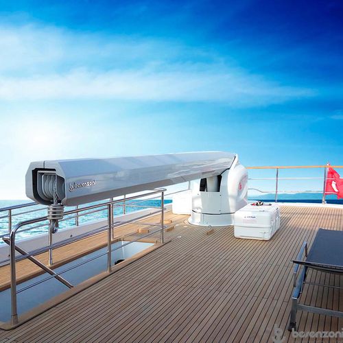 Kran für Yacht - G 350  - Besenzoni SpA - Deck / Teleskop