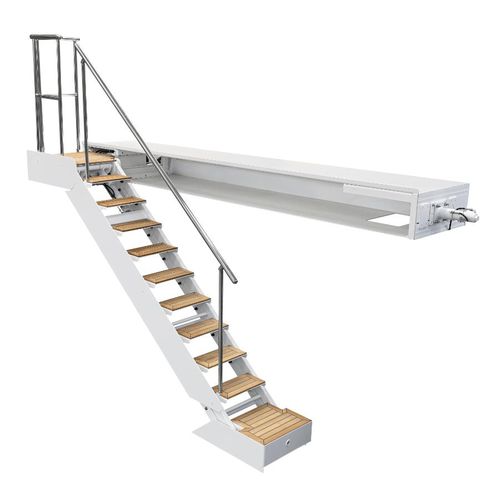 Yachtleiter - SI 515 - Besenzoni SpA - versenkbar / seitlich / Fallreep