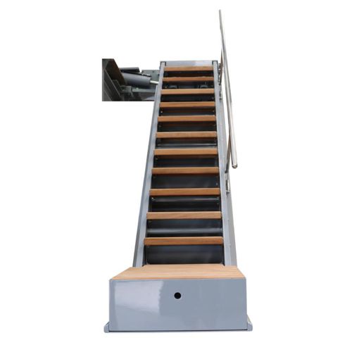 Bootsleiter - SI 411 - Besenzoni SpA - für Yacht / versenkbar / seitlich