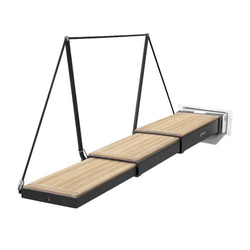 Gangway für Boot - PI 696 - Besenzoni SpA - für Yacht / Teleskop / versenkbar
