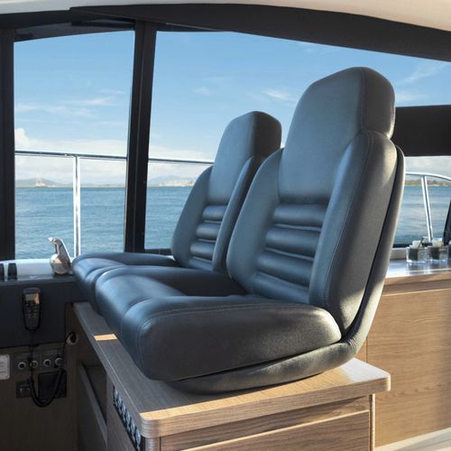Steuermannsitz - P 416 F PRESIDENT FIXED - Besenzoni SpA - für Boot / für Yacht / mit Armlehnen