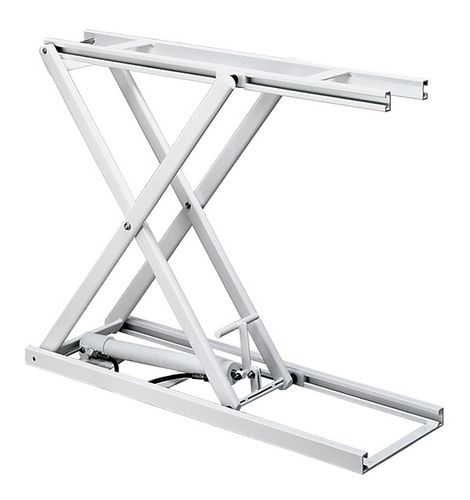 Einstellbarer Tischfuß - T 139 O - Besenzoni SpA - hydraulisch / zusammenklappbar / Edelstahl