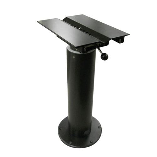 Untergestell für Steuermannstühle für Boot - S 316 - Besenzoni SpA - einstellbar / elektrisch / Aluminium