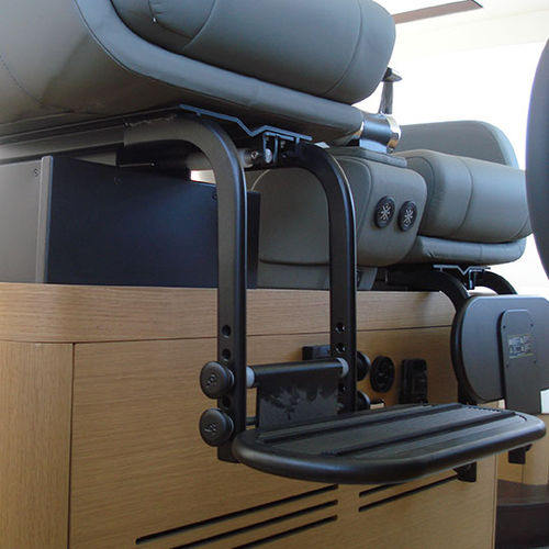 Untergestell für Steuermannstühle für Boot - S 494 - Besenzoni SpA - einstellbar / elektrisch / Aluminium
