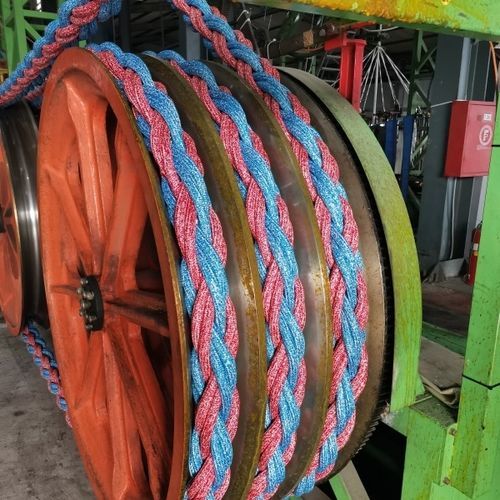 Festmacher-Tauwerk - KAPA DUAL - Koronakis - einfach geflochten / für Schiffe / Polyesterkern