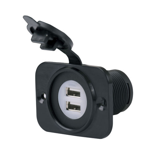 USB-Ladegerät - 12VDUSB - Marinco - für Marineanwendungen / Dual-Port
