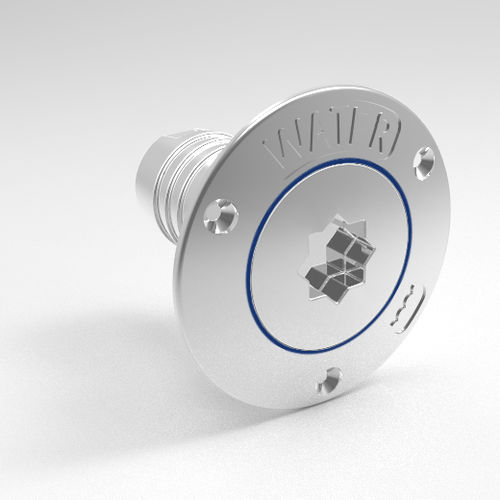 Deckeinfüllstutzen mit Gewinde - 93618 - Goiot Systems - Edelstahl / Aluminium