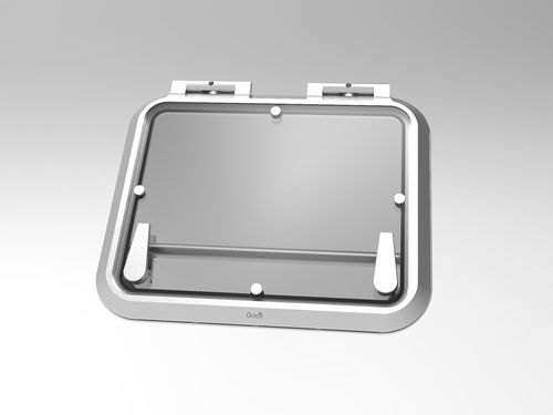 Deckluke für Boot - SecurAl escape - Goiot Systems - für Yacht / rechteckig / öffnend