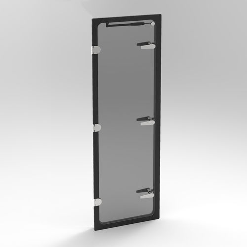 Tür für Yacht - Goiot Systems - Seitenscharnier / wasserdicht / Glas