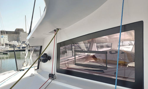 Rechteckiges Bullauge - LuxAir  - Goiot Systems - für Yacht / öffnend / nach Maß