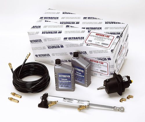 Lenkung für Motorboot - GoTech-I - ULTRAFLEX S.P.A. - hydraulisch