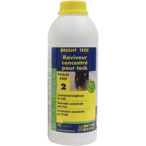 Auffrischer für Teak - BRIGHT TECK - MATT CHEM MARINE