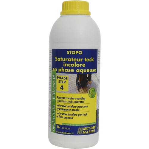 Sättigendes Öl - STOPO - MATT CHEM MARINE - für Edelholz / für Boot