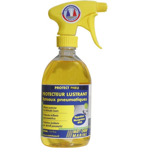 Reiniger für Kunststoff - PROTECT PNEU - MATT CHEM MARINE - für Schlauchboot / biologisch abbaubar / Schutzwachs